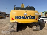 Back of used Excavator